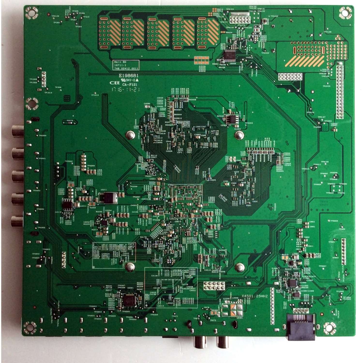 MAIN PARA TV VIZIO / NUMERO DE PARTE ARS734024020001 / 748.02412.0011 / 748.02408.0021 / 791.02410.0005 / 75502401000 / 16T11-1 / 748024120011 / 748024080021 / MODELOS E43-E2 LWZ2VWAT / D43-E2 LWZ2VNBT / D43-E2 LWZJVNBT - Imagen 2